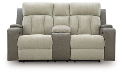 WhipLash Power Reclining Loveseat with Console - Sanctuary Home Furnishings (CA)*