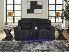 Forest Lake Power Reclining Loveseat with Console