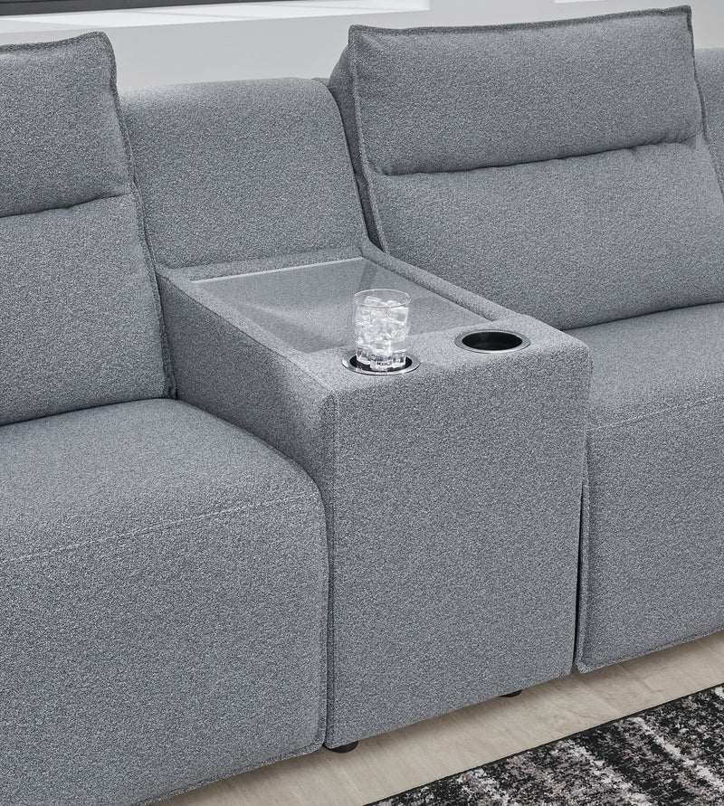 Modmax Reclining Sectional with Console - Sanctuary Home Furnishings (CA)*