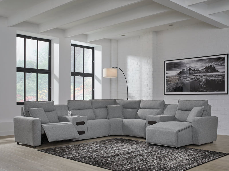 Modmax Power Reclining Sectional with Chaise - Sanctuary Home Furnishings (CA)*