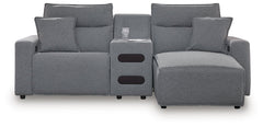 Modmax Power Reclining Sectional with Chaise - Sanctuary Home Furnishings (CA)*