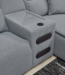 Modmax Power Reclining Sectional with Chaise - Sanctuary Home Furnishings (CA)*