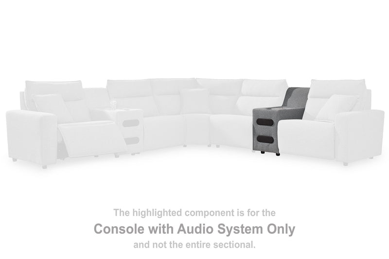 Modmax Reclining Sectional with Audio Consoles - Sanctuary Home Furnishings (CA)*
