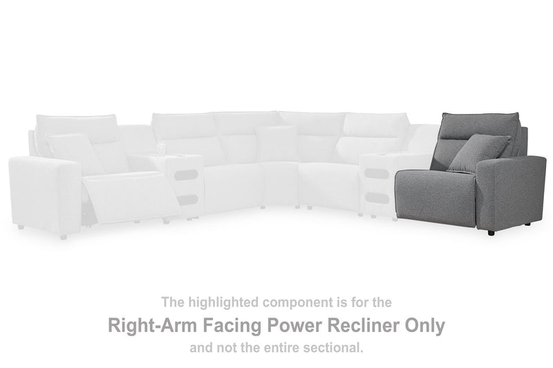 Modmax Reclining Sectional with Audio Consoles - Sanctuary Home Furnishings (CA)*