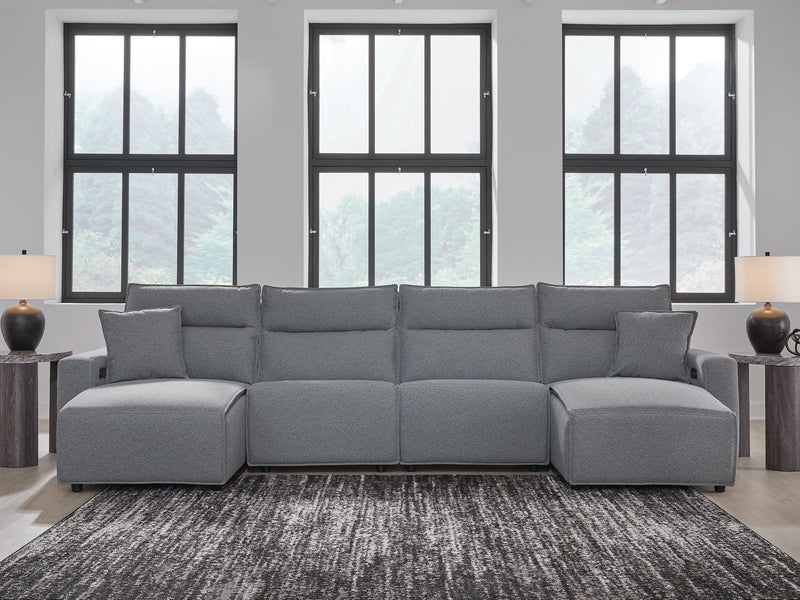Modmax Power Reclining Sectional with Chaise - Sanctuary Home Furnishings (CA)*