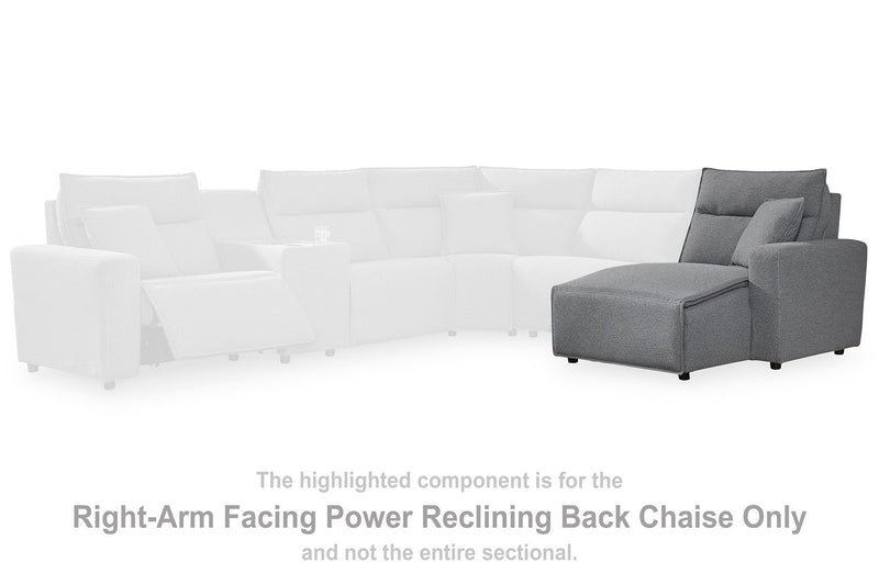Modmax Power Reclining Sectional with Chaise - Sanctuary Home Furnishings (CA)*