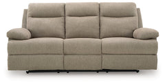 Side-Swipe Reclining Sofa with Drop Down Table - Sanctuary Home Furnishings (CA)*