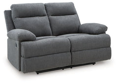 Side-Swipe Reclining Loveseat - Sanctuary Home Furnishings (CA)*