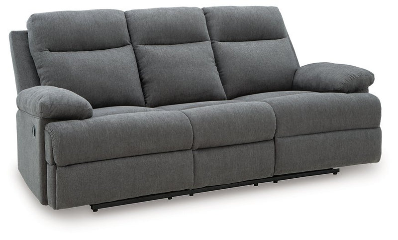 Side-Swipe Reclining Sofa with Drop Down Table - Sanctuary Home Furnishings (CA)*