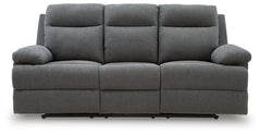 Side-Swipe Reclining Sofa with Drop Down Table - Sanctuary Home Furnishings (CA)*