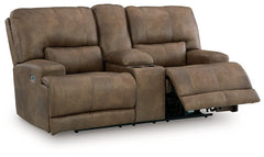Beckley Place Power Reclining Loveseat with Console - Sanctuary Home Furnishings (CA)*