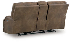 Beckley Place Power Reclining Loveseat with Console - Sanctuary Home Furnishings (CA)*