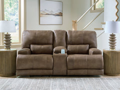 Beckley Place Power Reclining Loveseat with Console - Sanctuary Home Furnishings (CA)*