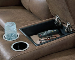 Beckley Place Power Reclining Loveseat with Console - Sanctuary Home Furnishings (CA)*