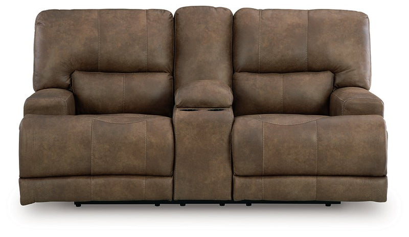 Beckley Place Power Reclining Loveseat with Console - Sanctuary Home Furnishings (CA)*