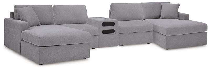 Modmax 5 Piece Sectional with Audio Console - Sanctuary Home Furnishings (CA)*