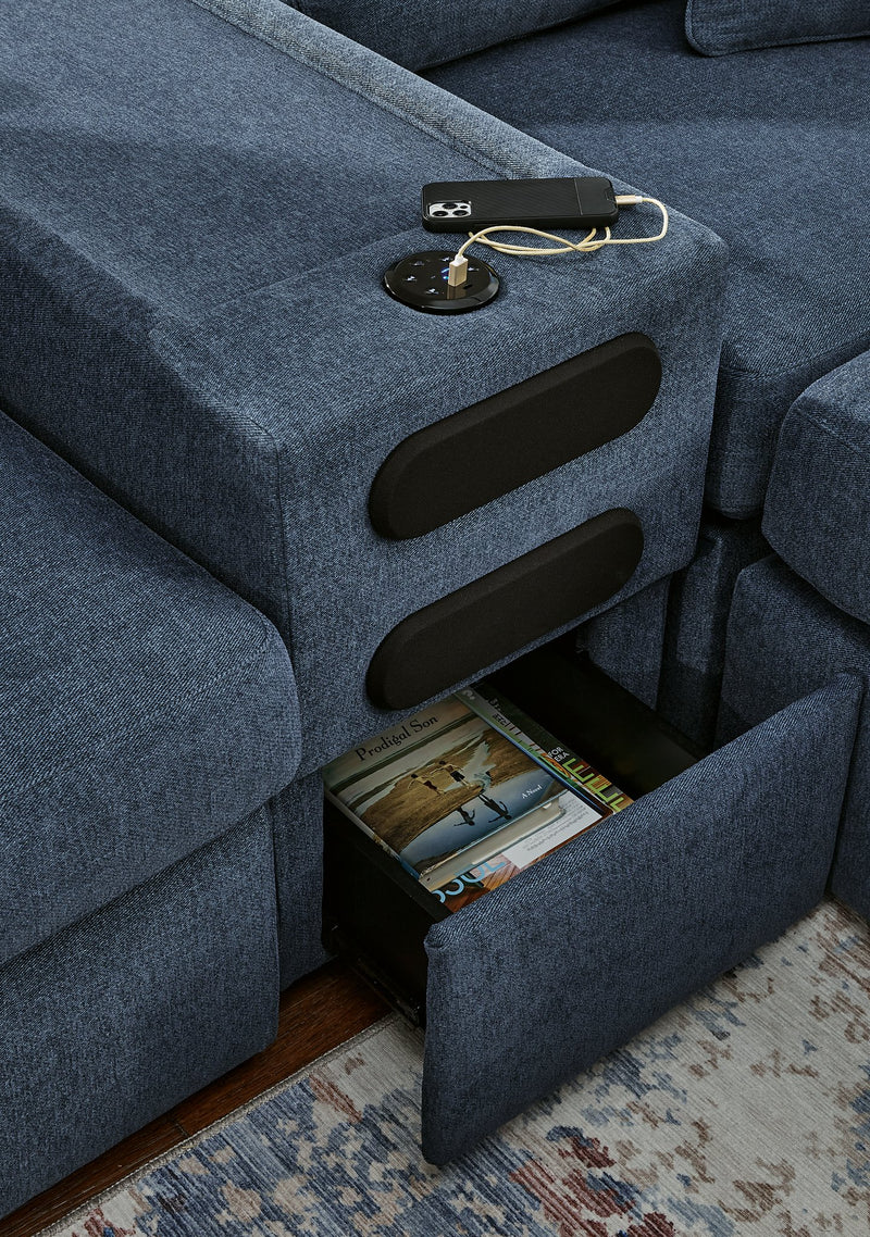 Modmax Sectional with Audio Console - Sanctuary Home Furnishings (CA)*