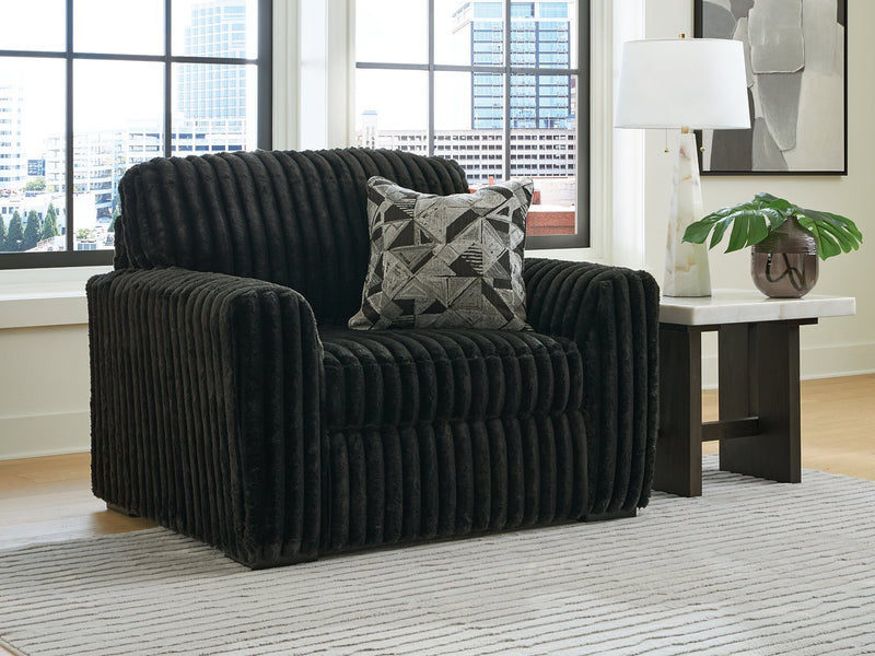 Midnight-Madness Oversized Chair - Sanctuary Home Furnishings (CA)*