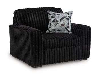Midnight-Madness Oversized Chair - Sanctuary Home Furnishings (CA)*