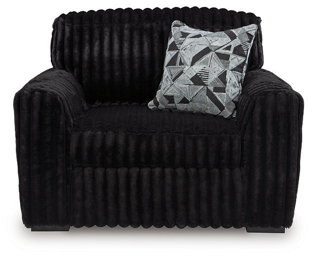 Midnight-Madness Oversized Chair - Sanctuary Home Furnishings (CA)*