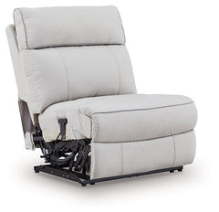 Social Pointe Reclining Sectional with Storage Console - Sanctuary Home Furnishings (CA)*