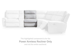 Social Pointe Reclining Sectional with Storage Console - Sanctuary Home Furnishings (CA)*
