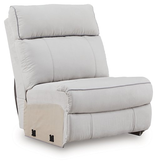 Social Pointe Reclining Sectional with Storage Console - Sanctuary Home Furnishings (CA)*