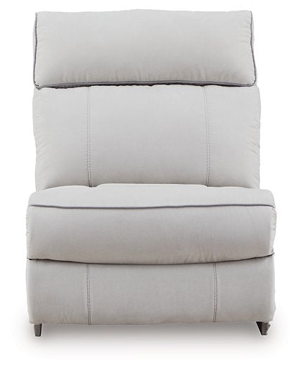 Social Pointe Reclining Sectional with Storage Console - Sanctuary Home Furnishings (CA)*