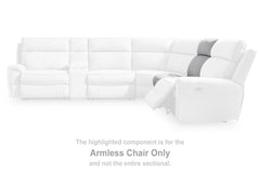 Social Pointe Reclining Sectional with Storage Console - Sanctuary Home Furnishings (CA)*