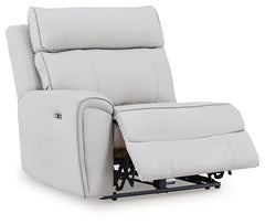 Social Pointe Reclining Sectional with Storage Console - Sanctuary Home Furnishings (CA)*