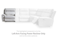 Social Pointe Reclining Sectional with Storage Console - Sanctuary Home Furnishings (CA)*