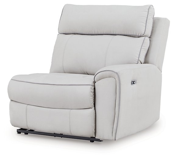 Social Pointe Reclining Sectional with Storage Console - Sanctuary Home Furnishings (CA)*