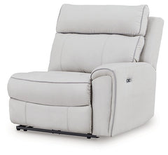 Social Pointe Reclining Sectional with Storage Console - Sanctuary Home Furnishings (CA)*