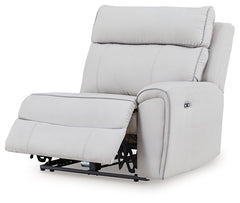 Social Pointe Reclining Sectional with Storage Console - Sanctuary Home Furnishings (CA)*
