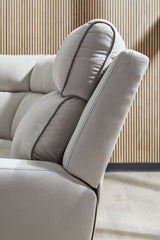 Social Pointe Reclining Sectional with Storage Console - Sanctuary Home Furnishings (CA)*