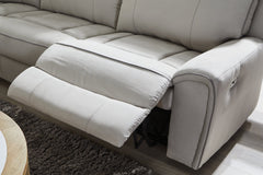 Social Pointe Reclining Sectional with Storage Console - Sanctuary Home Furnishings (CA)*