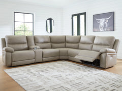 Narwhal Place Reclining Sectional with Storage Console - Sanctuary Home Furnishings (CA)*