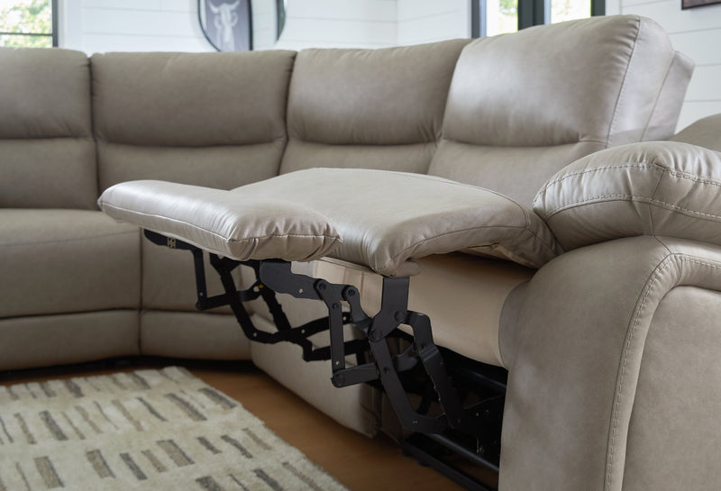 Narwhal Place Reclining Sectional with Storage Console - Sanctuary Home Furnishings (CA)*