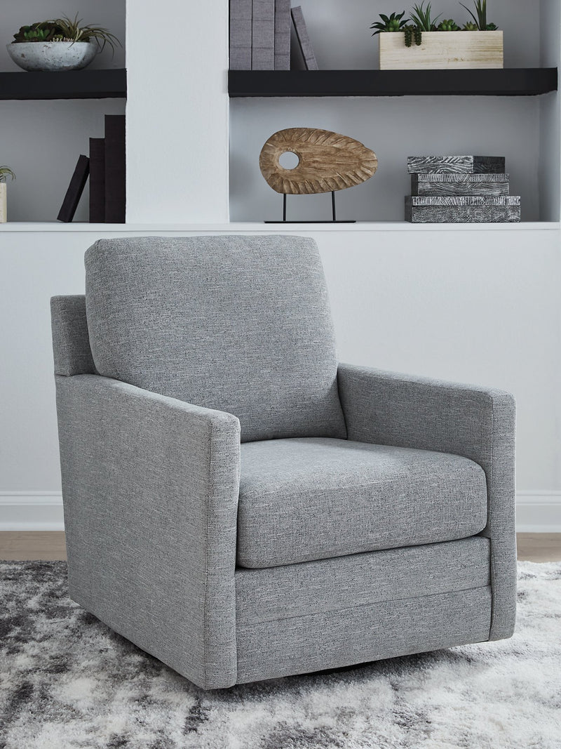 Freybourne Next-Gen Nuvella Swivel Accent Chair - Sanctuary Home Furnishings (CA)*