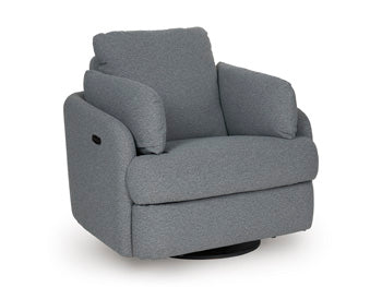 Alainmont Next-Gen Nuvella Swivel Power Recliner - Sanctuary Home Furnishings (CA)*