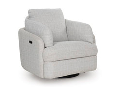 Alainmont Next-Gen Nuvella Swivel Power Recliner - Sanctuary Home Furnishings (CA)*