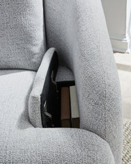 Alainmont Next-Gen Nuvella Swivel Power Recliner - Sanctuary Home Furnishings (CA)*