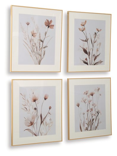 Chettings Wall Art (Set of 4) - Sanctuary Home Furnishings (CA)*