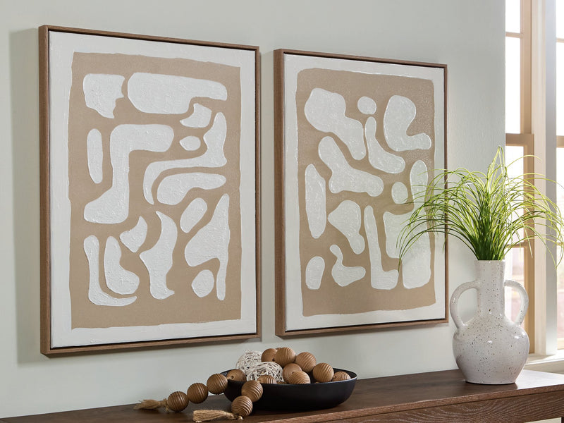 Waldett Wall Art (Set of 2) - Sanctuary Home Furnishings (CA)*