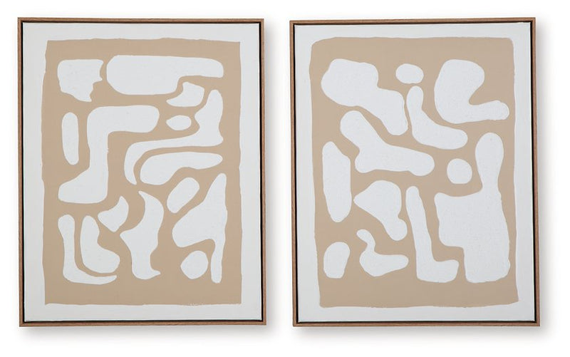 Waldett Wall Art (Set of 2) - Sanctuary Home Furnishings (CA)*