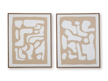 Waldett Wall Art (Set of 2) - Sanctuary Home Furnishings (CA)*