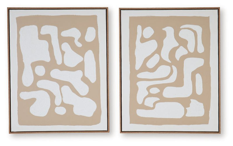 Waldett Wall Art (Set of 2) - Sanctuary Home Furnishings (CA)*