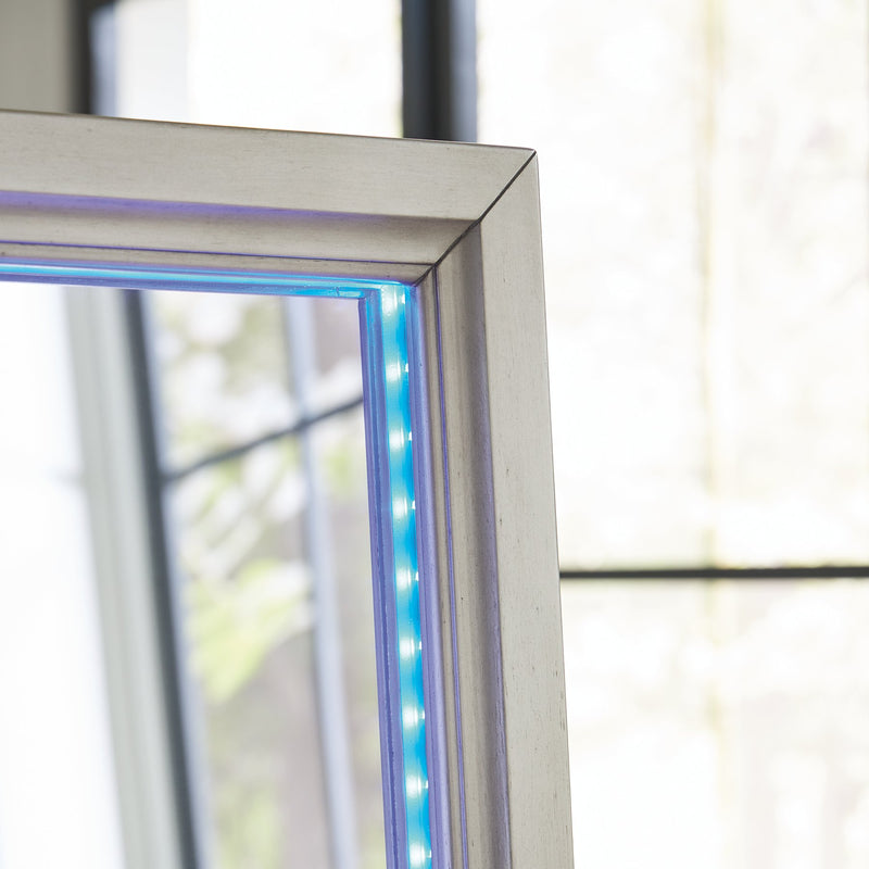 Evesen Floor Standing Mirror/Storage - Sanctuary Home Furnishings (CA)*