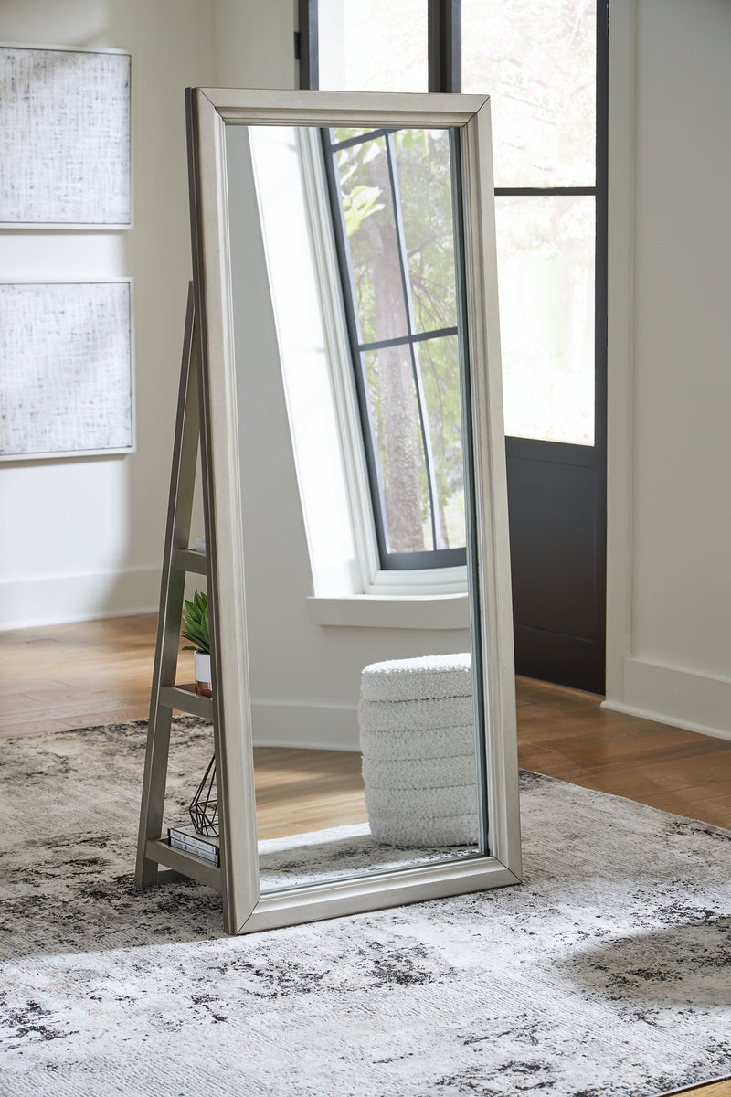 Evesen Floor Standing Mirror/Storage - Sanctuary Home Furnishings (CA)*