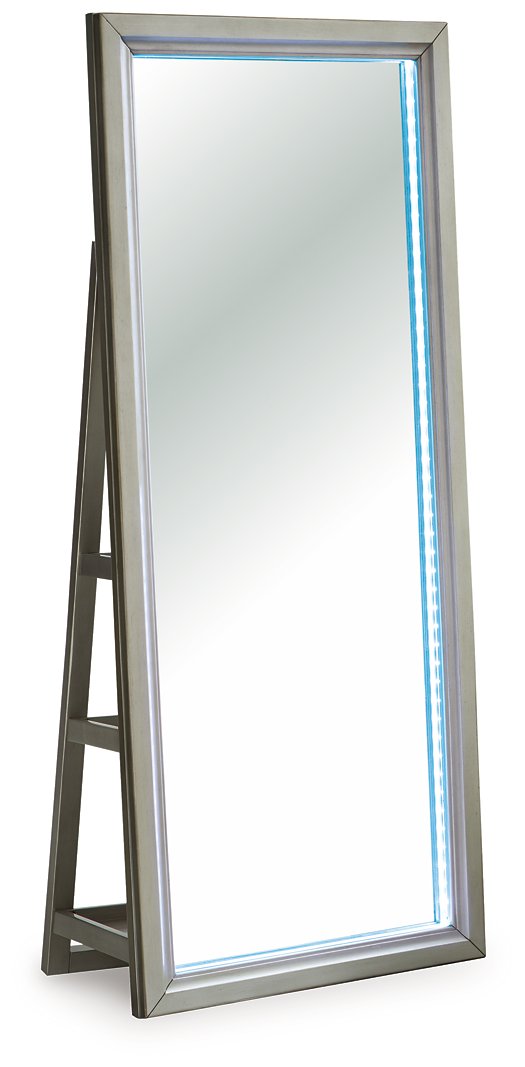 Evesen Floor Standing Mirror/Storage - Sanctuary Home Furnishings (CA)*